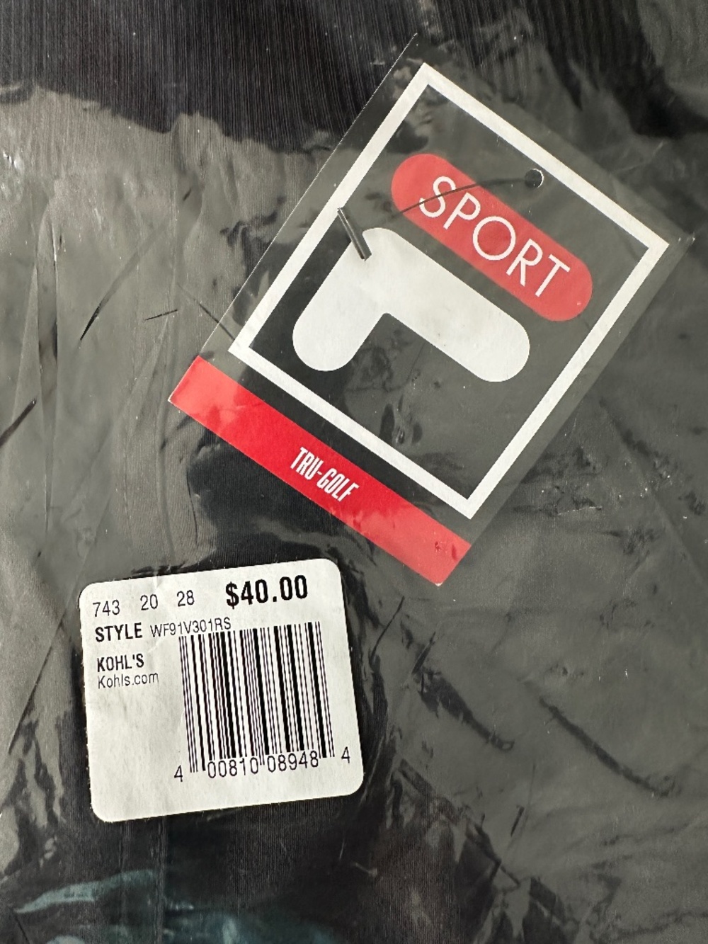 FILA Black Shorts Medium - NEW